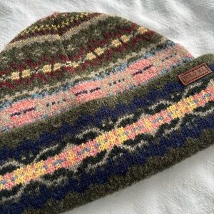 Ralph Lauren Fairisle 65% wool Beanie